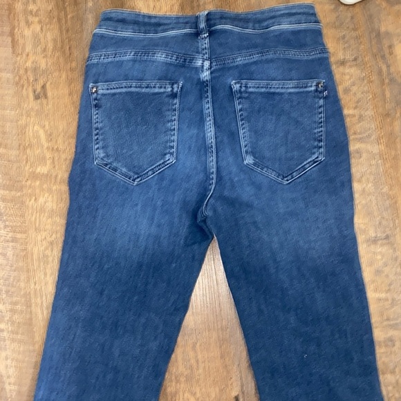 PILCRO HIGH RISE BUTTON FLY FLARE LEG *FLAWED* SZ 26 - Picture 7 of 9